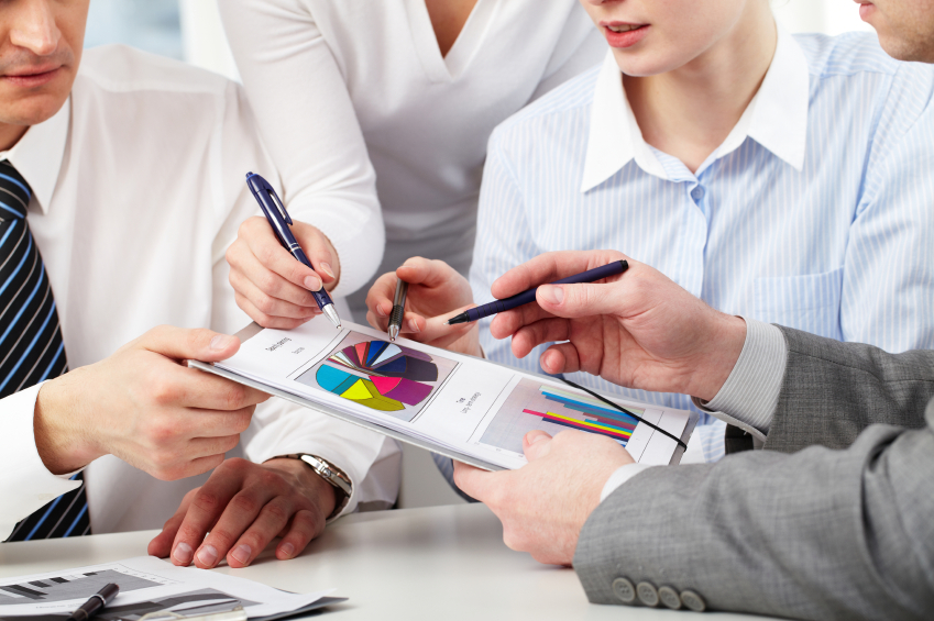 Много объясняющий. Human hands working with documents ⬇ stock photo, image by ©.