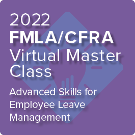 2022 FMLA CFRA Virtual Master Class Logo